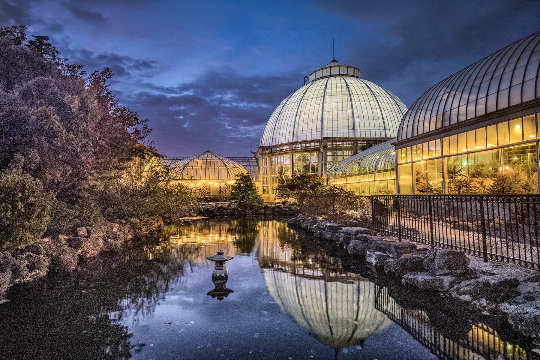 Belle Isle Conservatory Wall Art Detroit Michigan